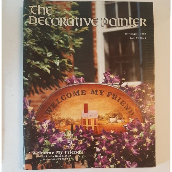 5 Decorative Painter Magazines 1987 National Tole Society - Picture 7 of 12